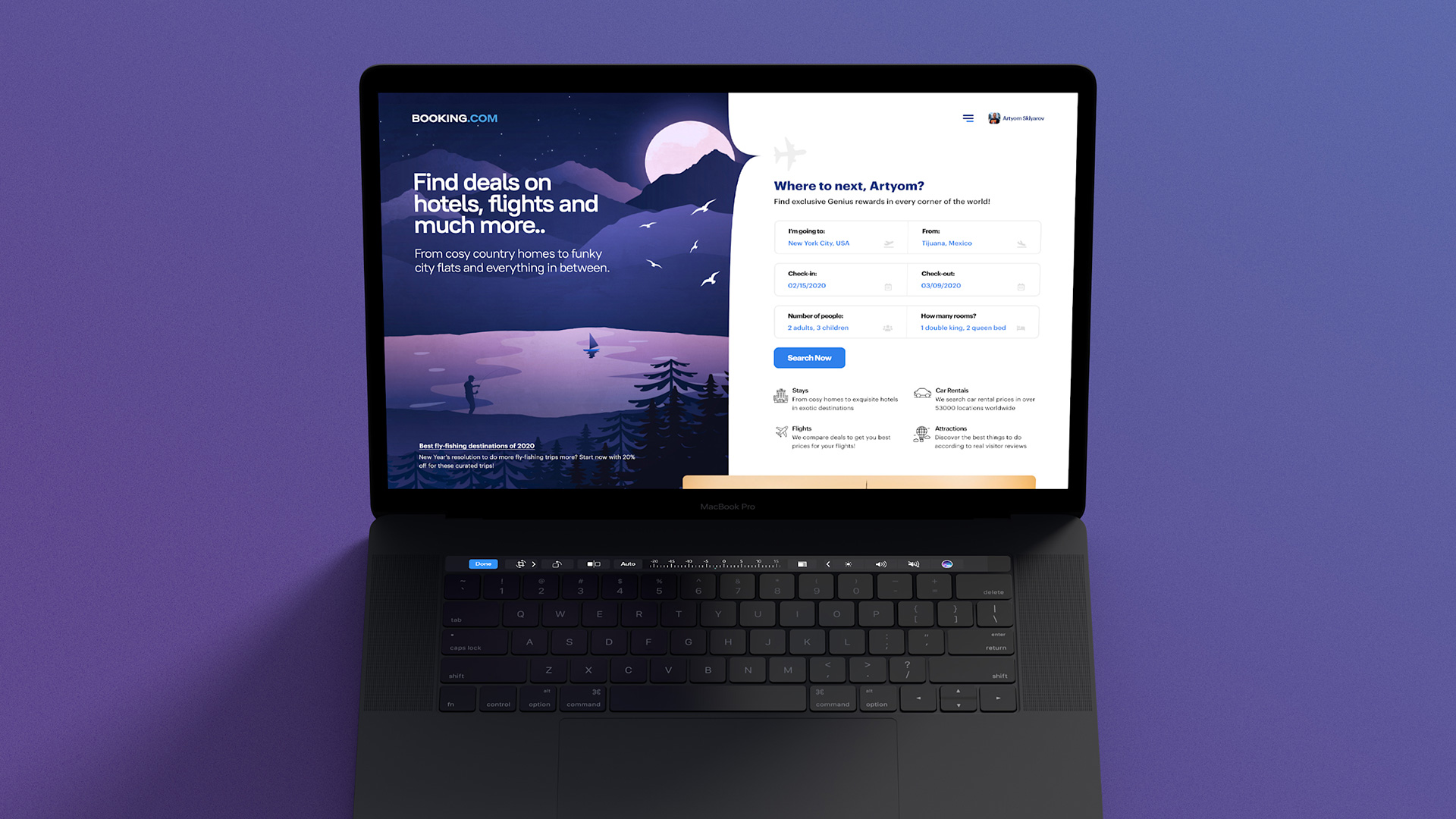 Booking.Com Design Exploration